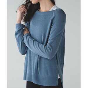 Lululemon Cashmere Blend Sweater Lightweight Oversized Slouchy Loose Relaxed Fit